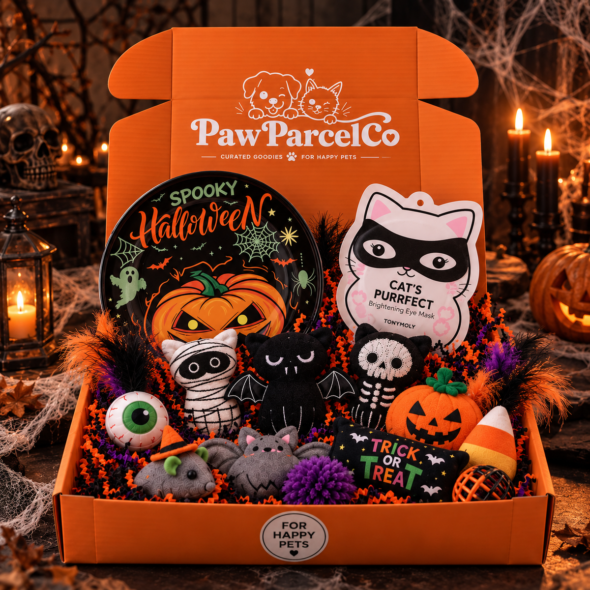 Cat Toy & Essentials Box